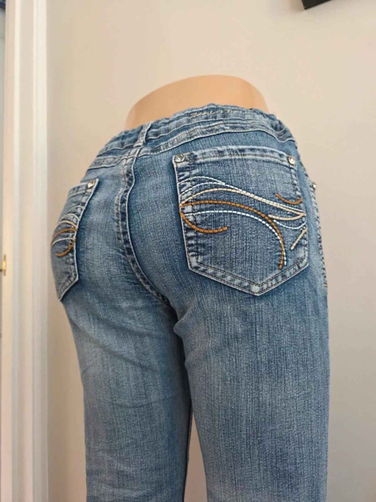 Zenim Mid Rise Slim Vintage Y2K Jeans UK Size 8 Petite