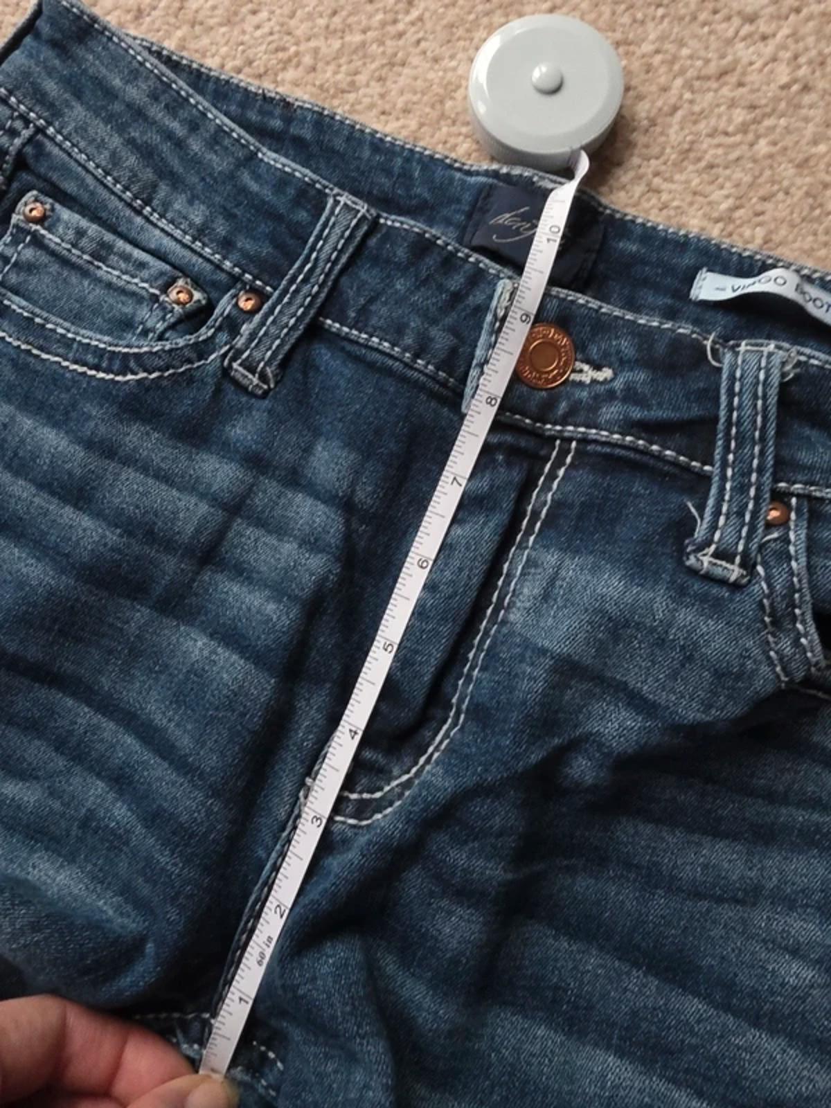 Vintage Y2K Daytrip Virgo Bootcut Mid Rise Jeans UK Size 10