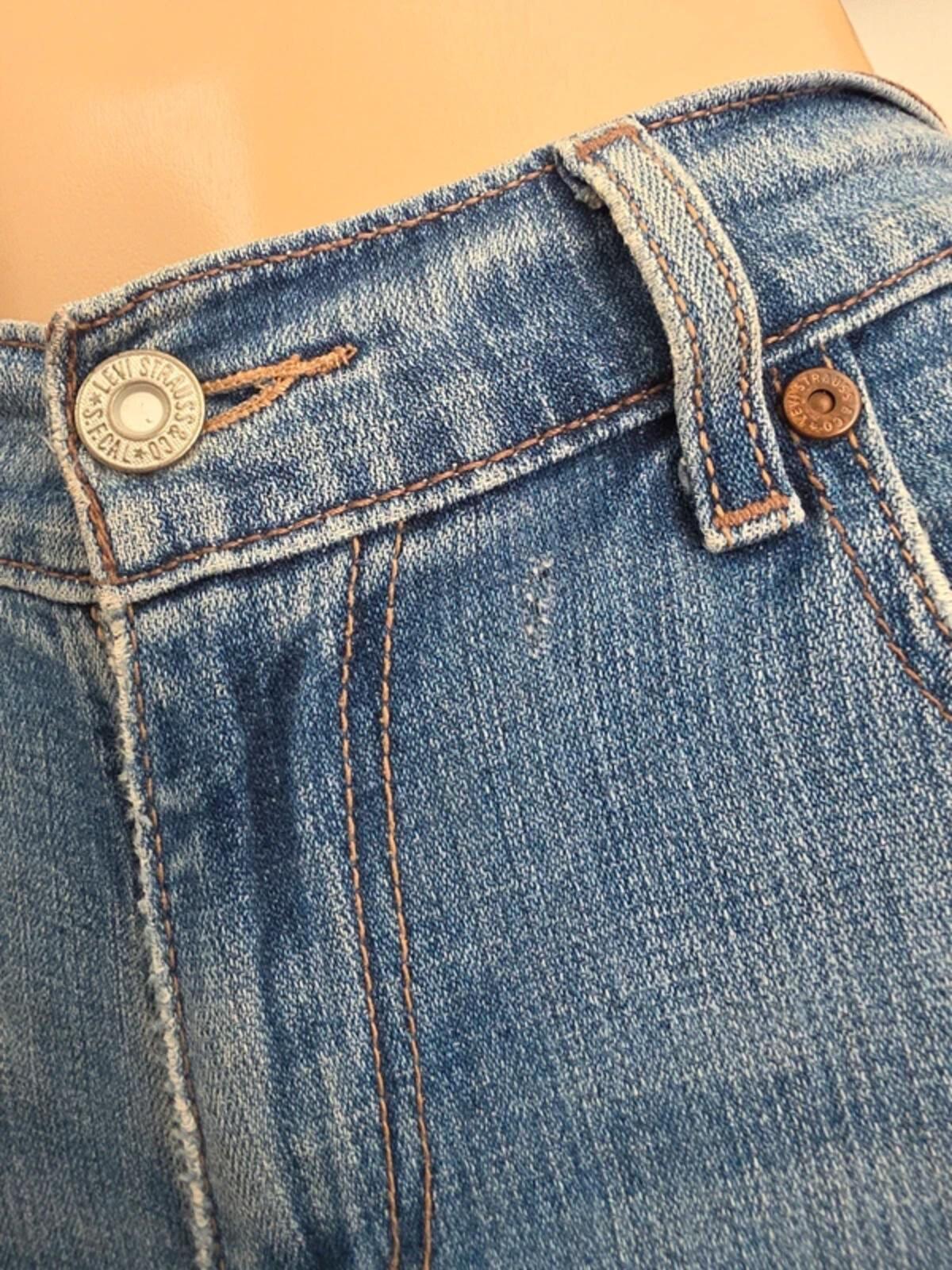 Levi's 515 Mid Rise Bootcut Jeans UK Size 10 Very Tall