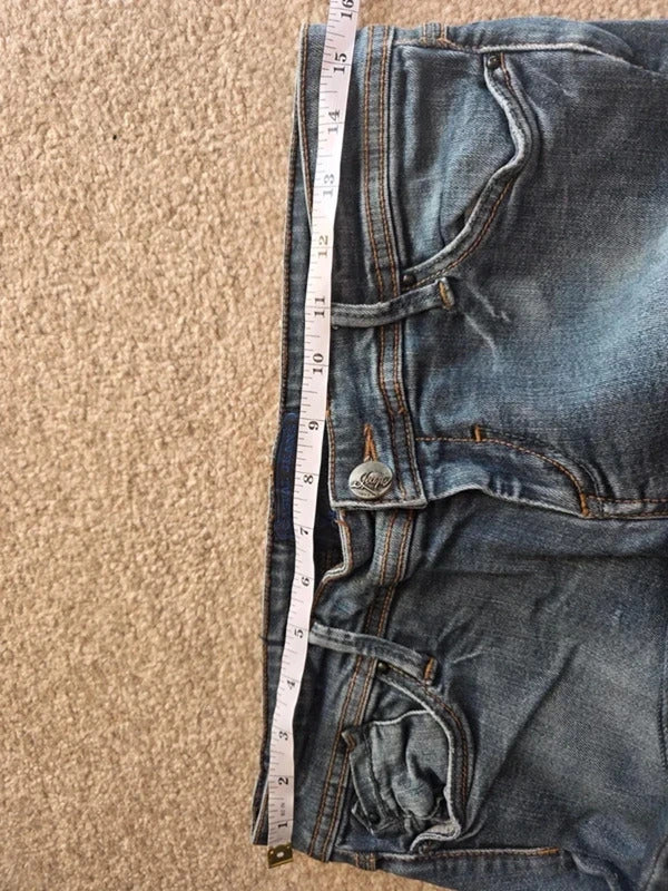 Vintage Y2K Stradivarius Low Rise Skinny Jeans UK Size 10/12