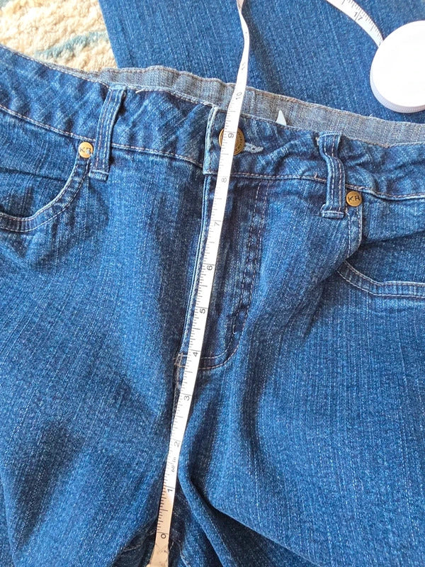 Kim Rogers Mid Rise Bootcut Vintage Y2K Jeans UK Size 8