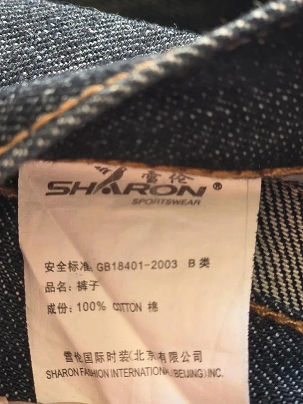 Vintage Y2K Sharon Mid Rise Bootcut Jeans UK Size 8
