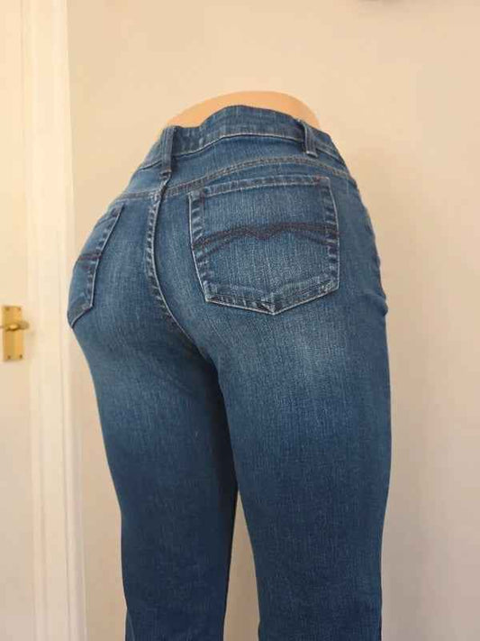 Just Jeans Vintage Y2K Mid Rise Bootcut Jeans UK Size 8 Tall