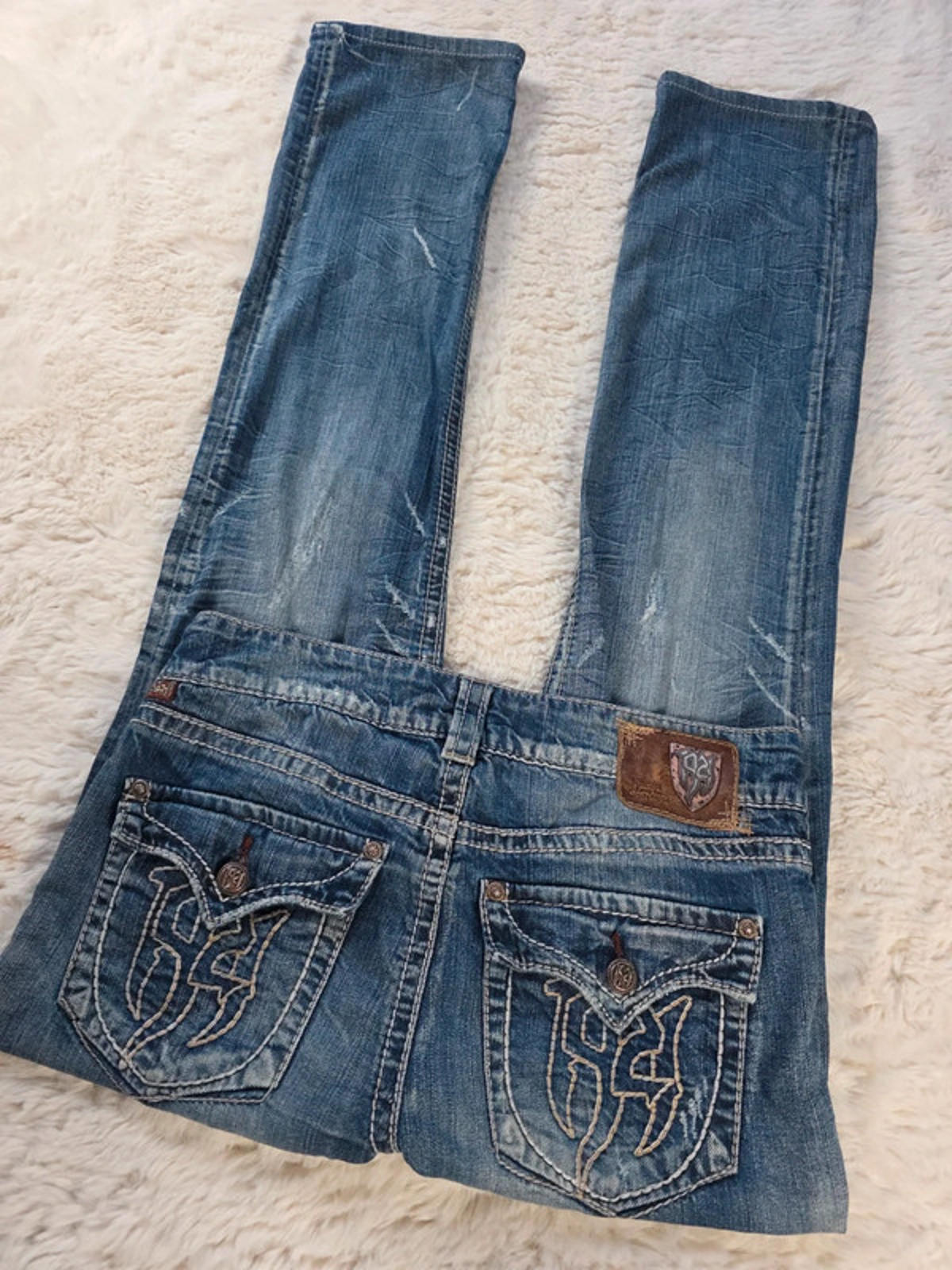 Vintage Y2K 1921 Straight Mid Rise Jeans UK Size 10