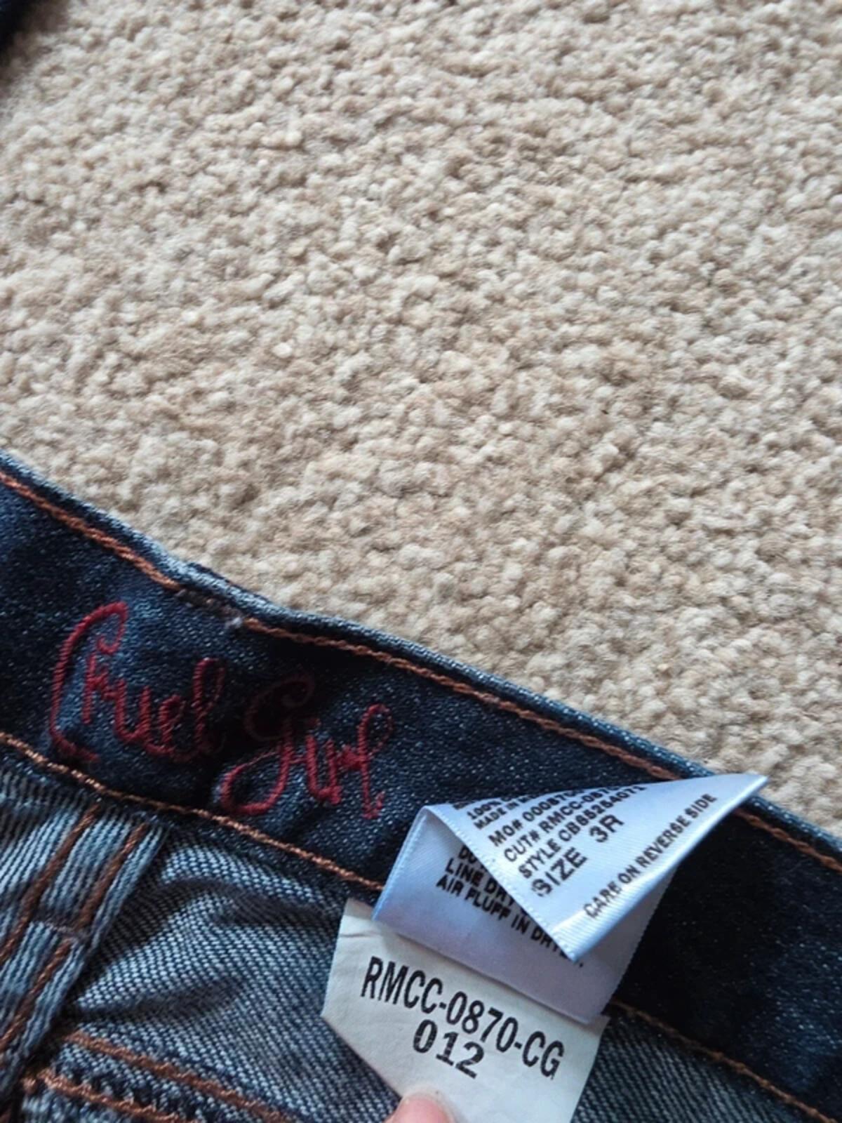 Cruel Girl Low Rise Bootcut Jeans UK Size 8
