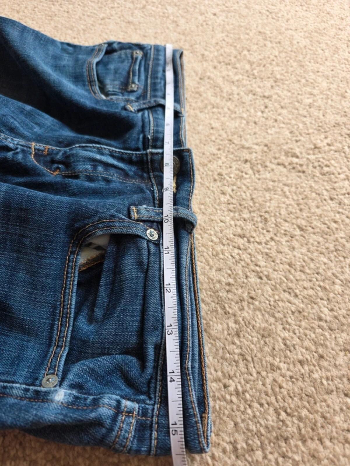 Vintage Y2K Abercrombie & Fitch ultra low rise bootcut jeans UK 8