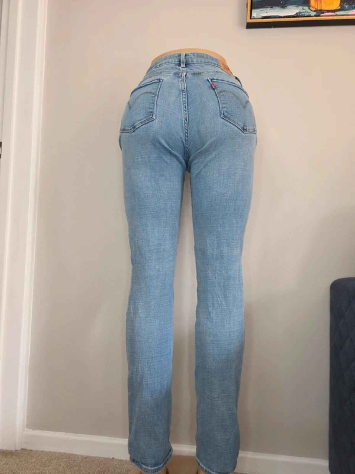 Levi's Mid Rise Skinny Vintage Y2K Jeans UK Size 8
