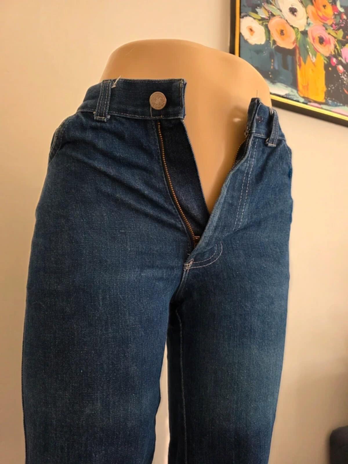 Vintage Y2K Mid Rise Bootcut Jeans UK Size 4/6 Tall