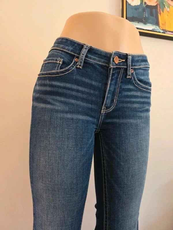BKE Mid Rise Bootcut Vintage Y2K Jeans UK Size 6 Petite
