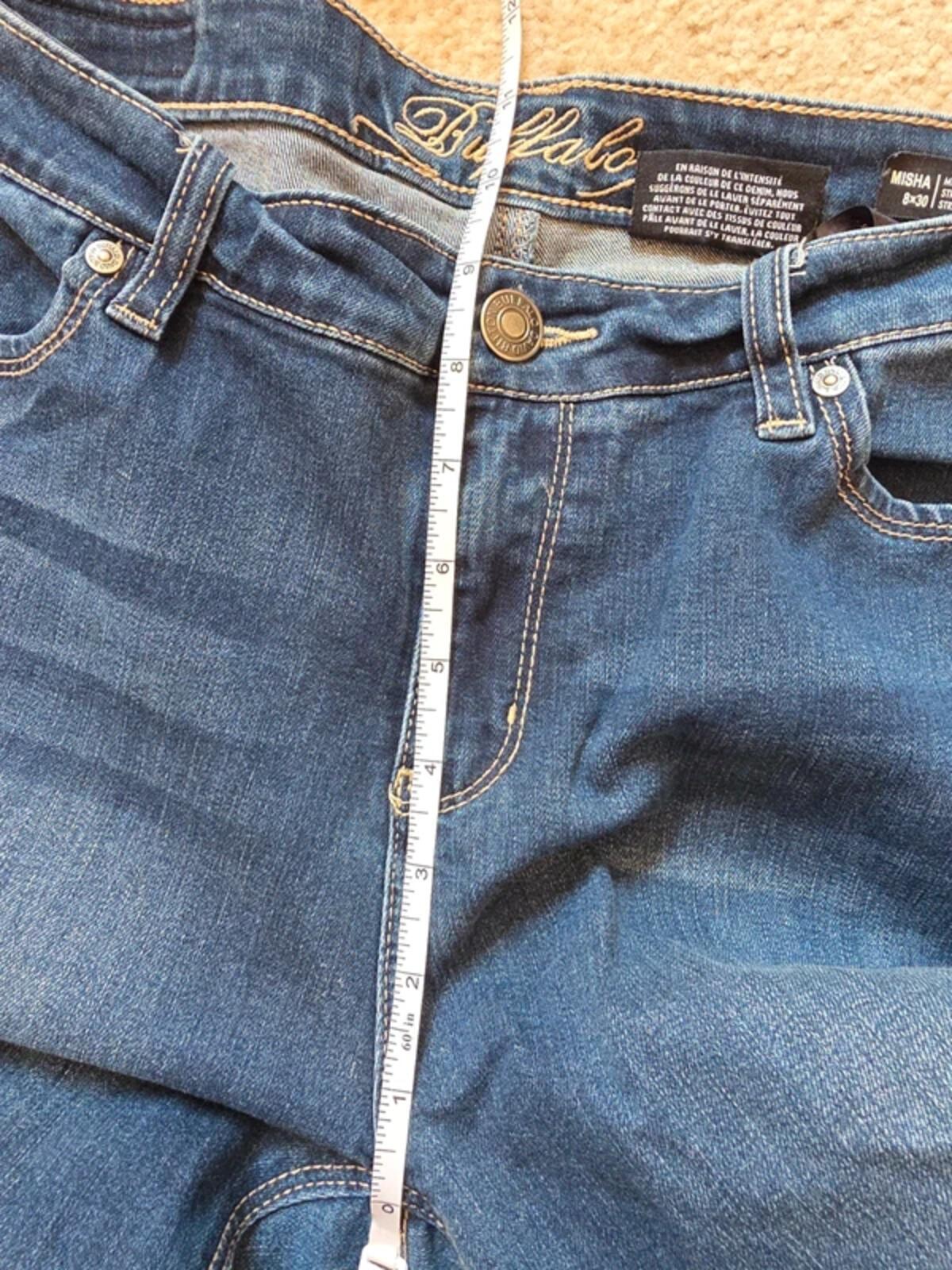 Buffalo David Bitton Vintage Y2K Mid Rise Straight Jeans UK Size 10