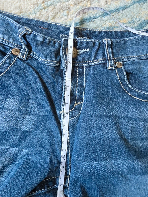 Maurices Mid Rise Bootcut Vintage Y2K Jeans UK Size 6/8