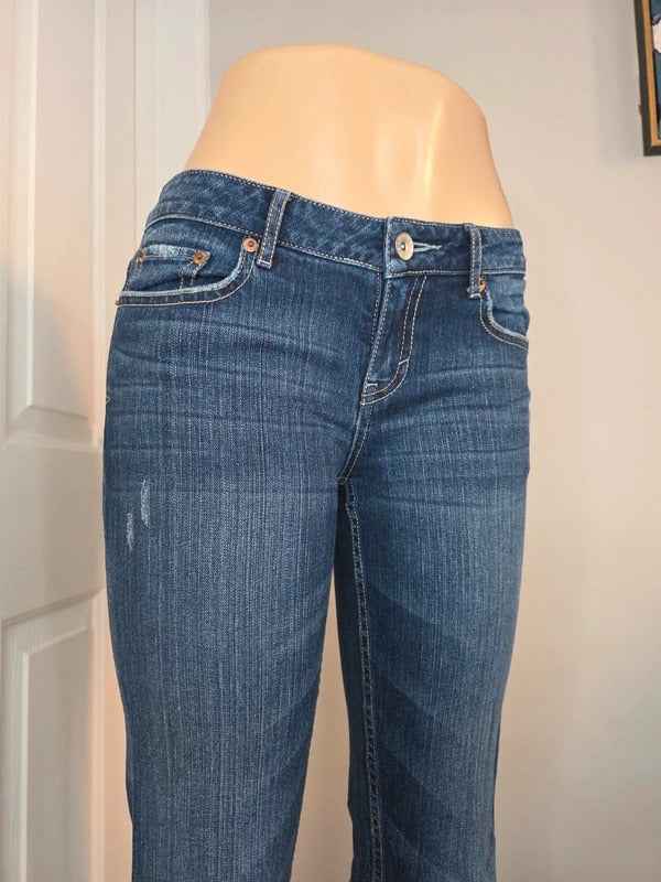 Aeropostale Low Rise Straight Vintage Y2K Jeans UK Size 8