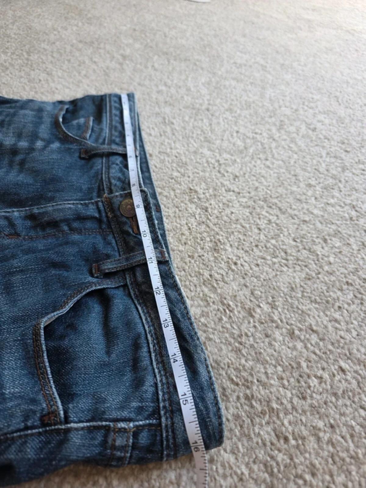 Vintage Y2K HushHush Low to Mid Rise Cropped Jeans UK Size 8/10