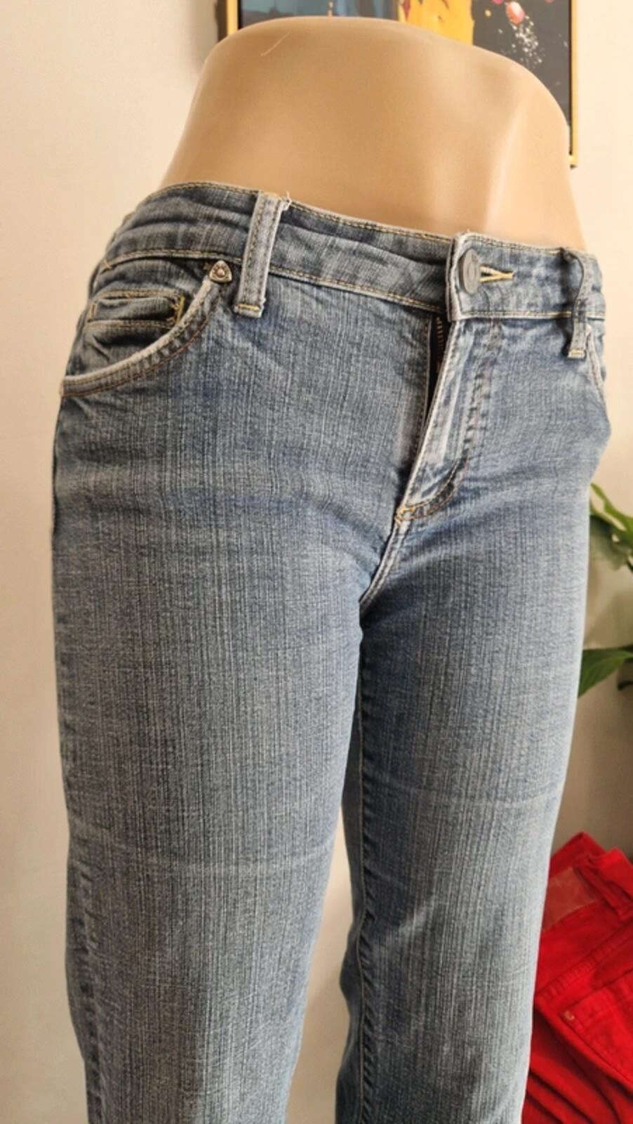 Y2K "Kut from the Kloth" Mid Rise Bootcut Flared Denim Jeans UK 10