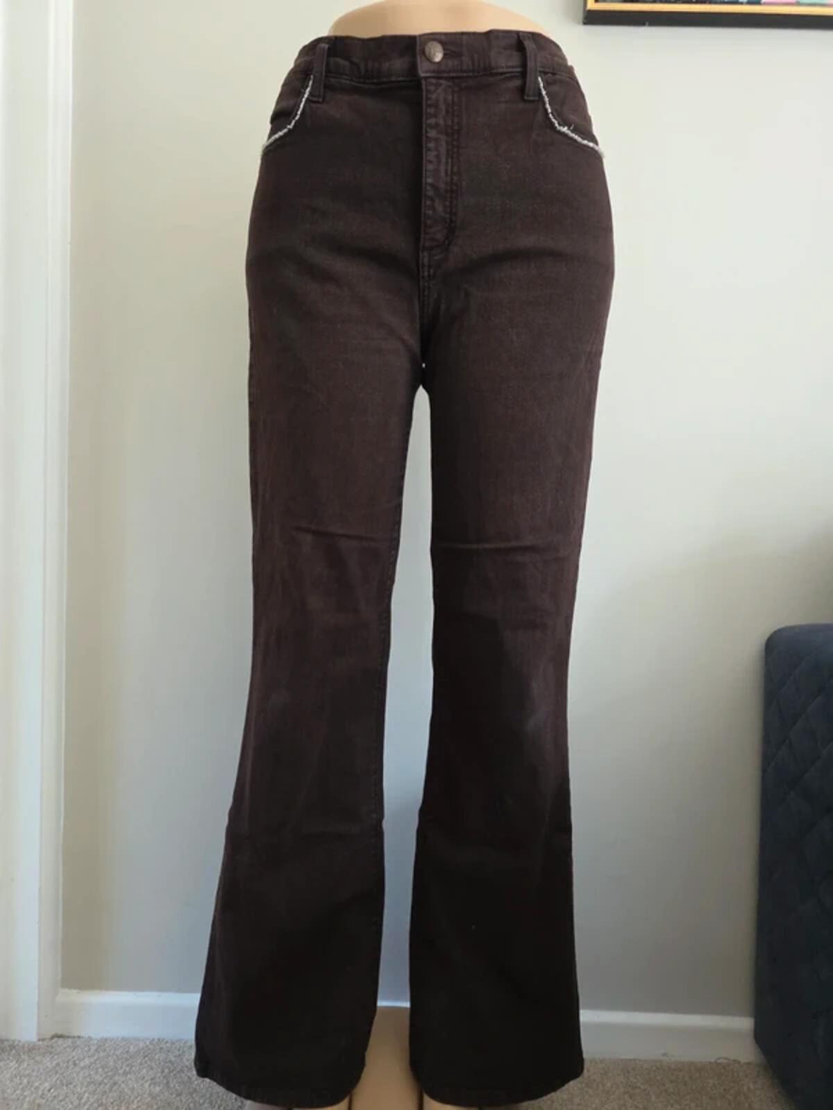 NYDJ Mid Rise Flared Vintage Y2K Jeans UK Size 12
