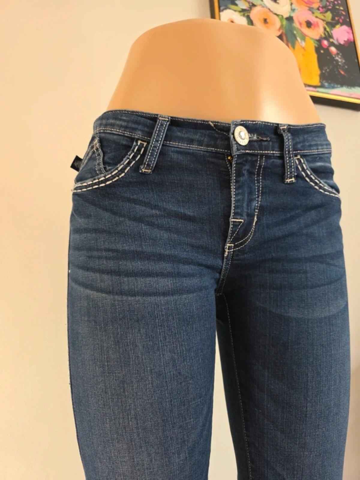 Rock & Republic Low Rise Bootcut Vintage Y2K Jeans UK Size 6