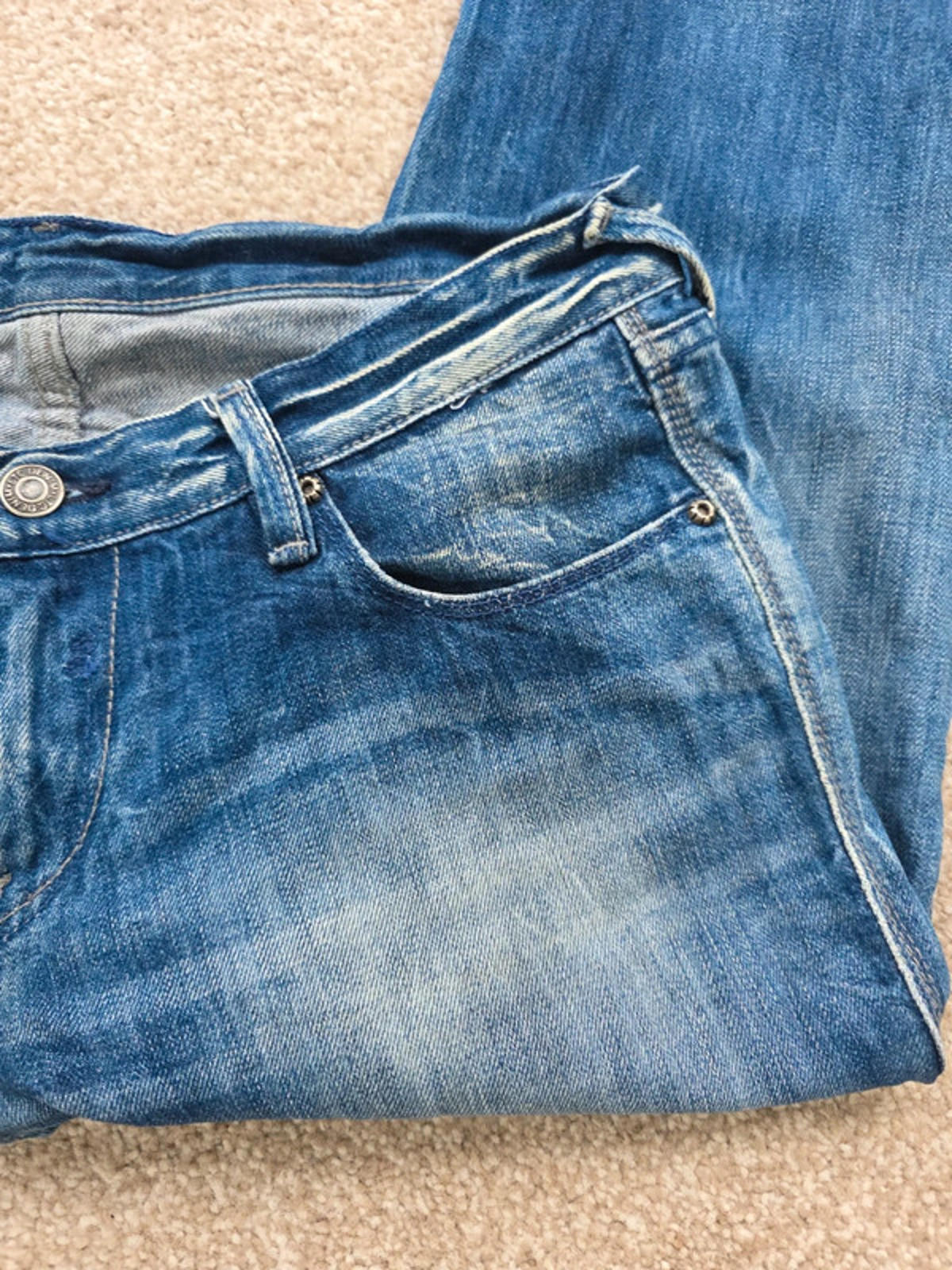 Vintage Y2K LTC Low Rise Straight Jeans UK Size 10