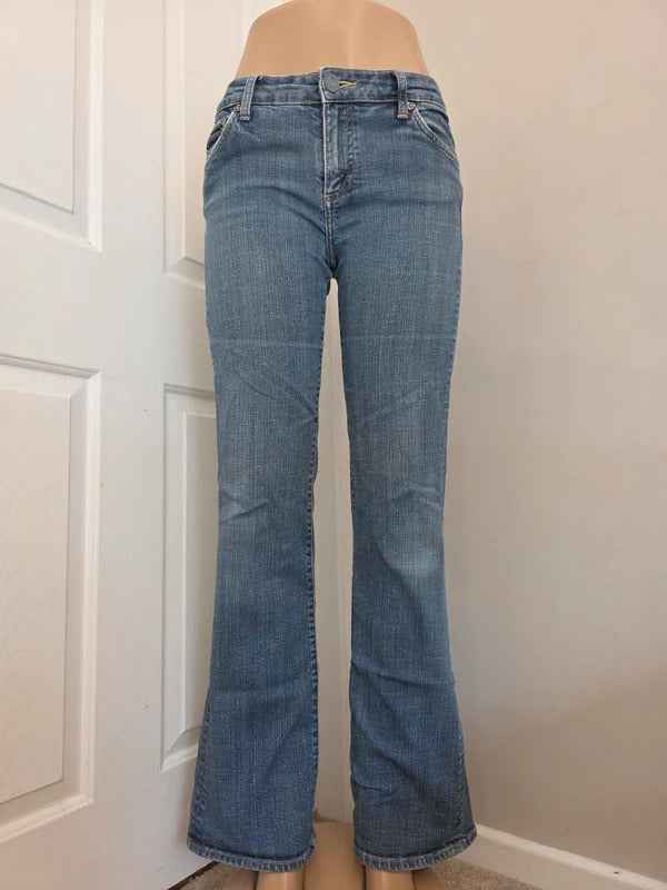 KUT from the Kloth Mid Rise Bootcut Vintage Y2K Jeans UK Size 10
