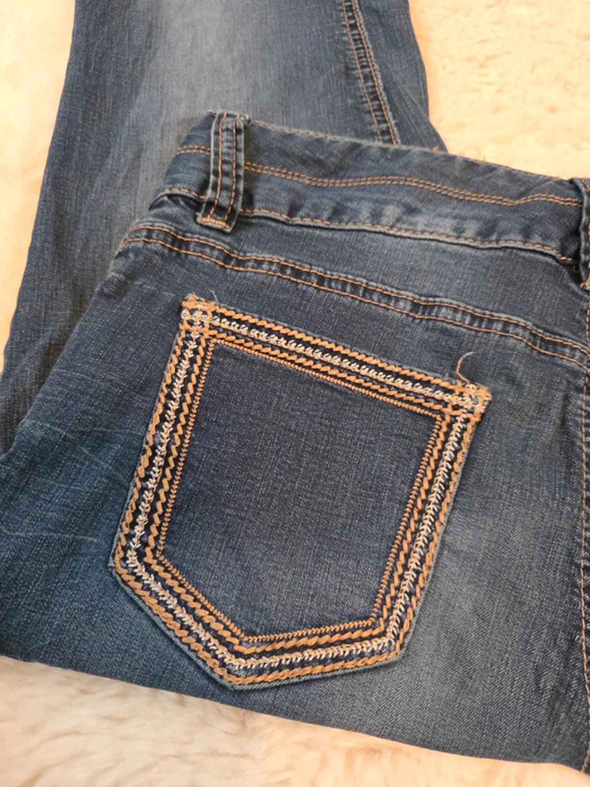 Y2K Maurices Mid Rise Bootcut Jeans UK Size 12