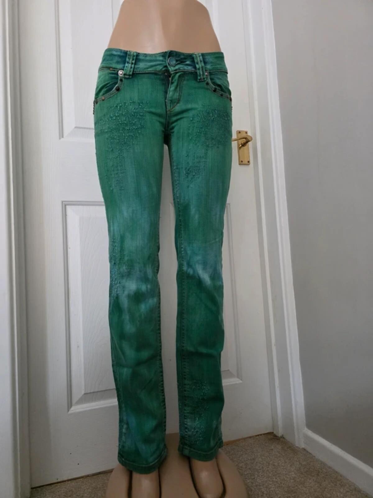 Jeans & Jeans Vintage Y2K Low Rise Straight Leg Jeans UK Size 8