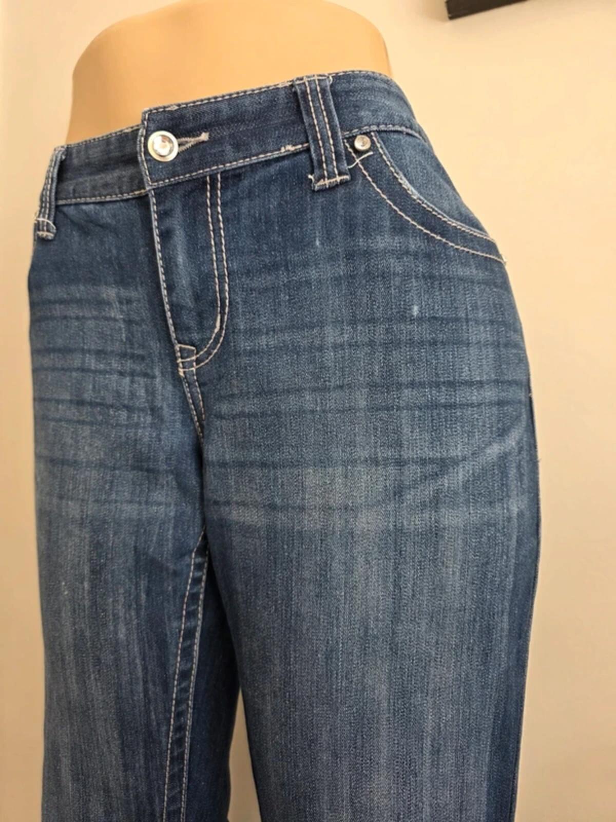 INC Mid Rise Bootcut Jeans UK Size 14 Tall