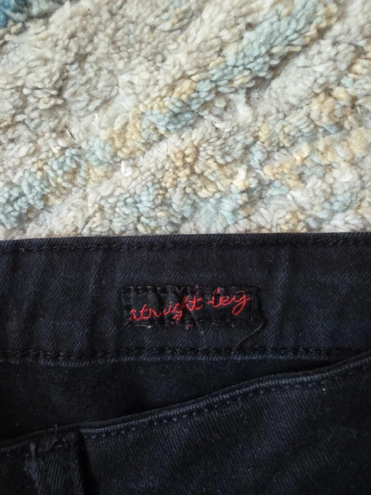 Earl High Rise Wide Straight Vintage Y2K Jeans UK Size 16/18 Petite