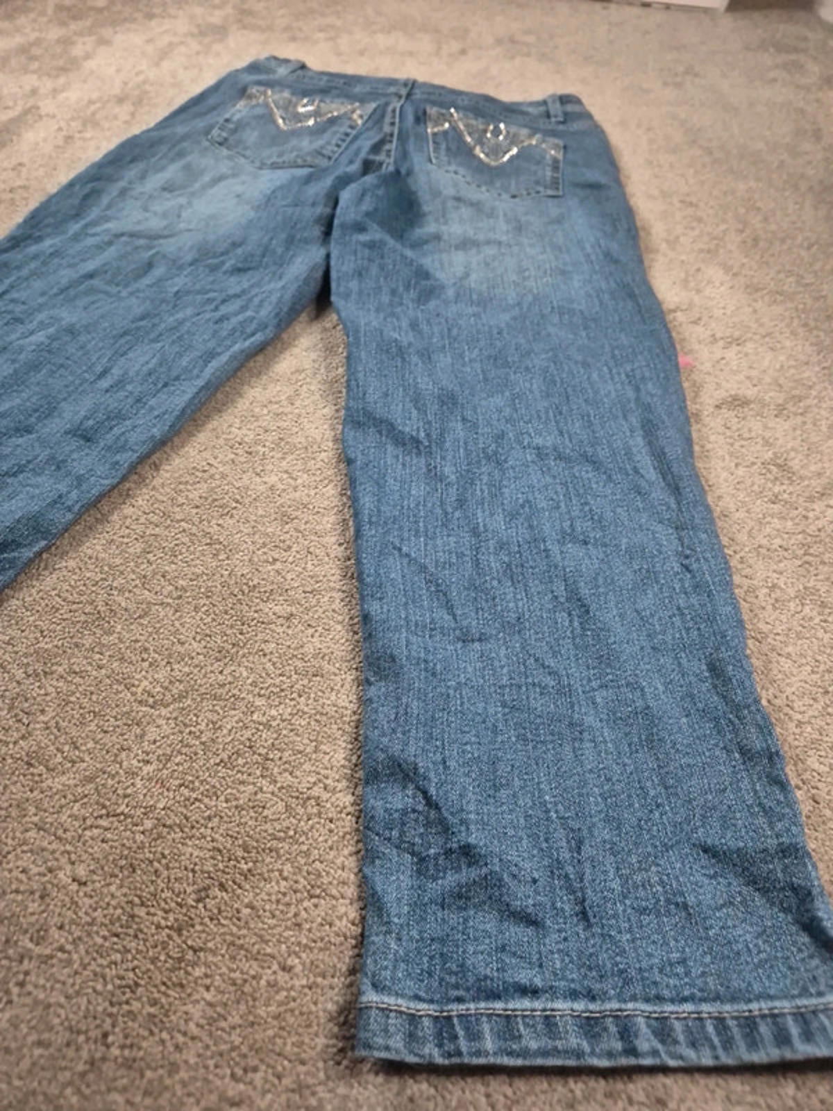 Vintage Y2K Style & Co Denim Mid Rise Capri Jeans – UK 8 (23| inseam) |