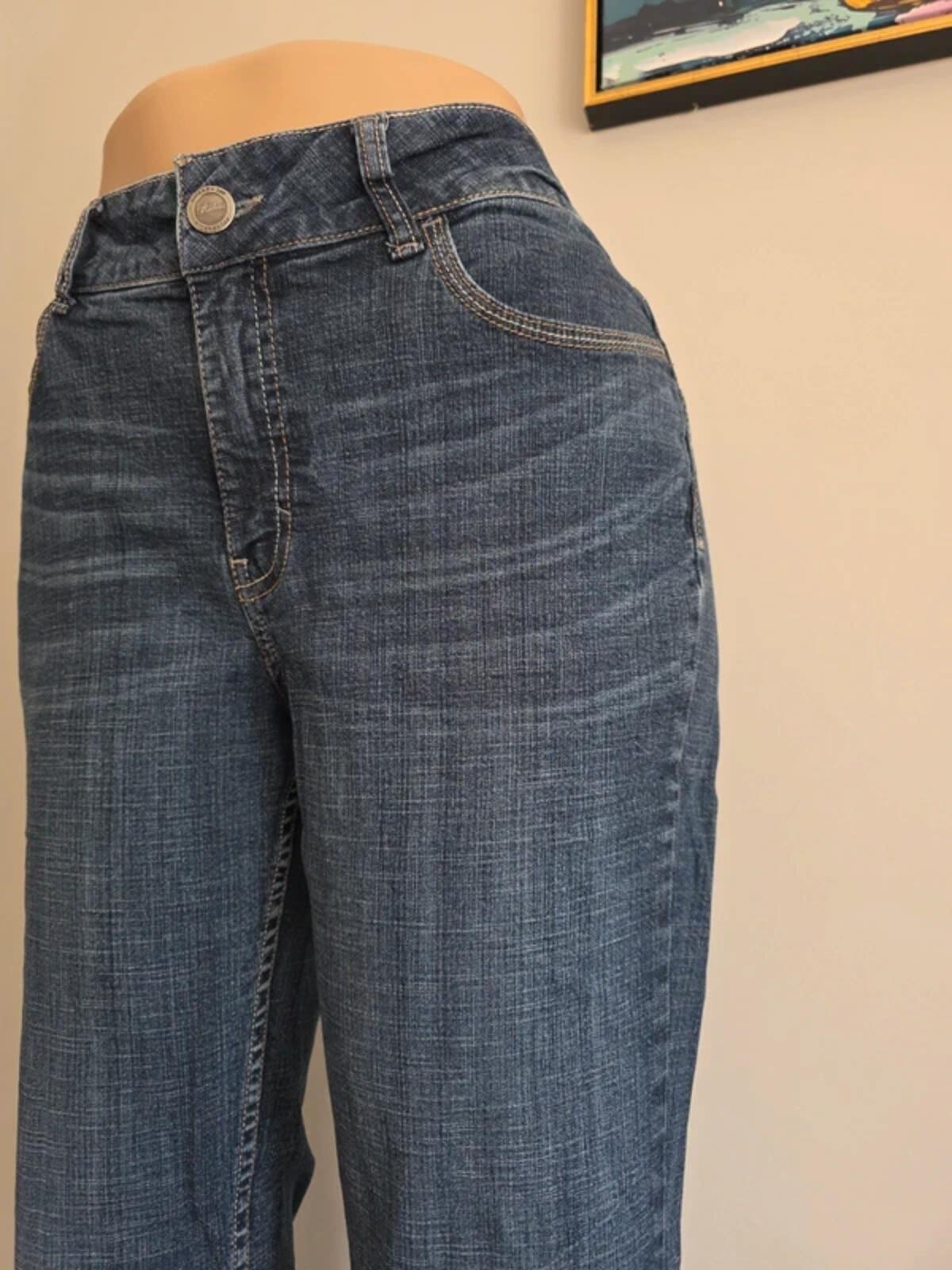 Lee High Rise Bootcut Vintage Y2K Jeans UK Size 14 Petite