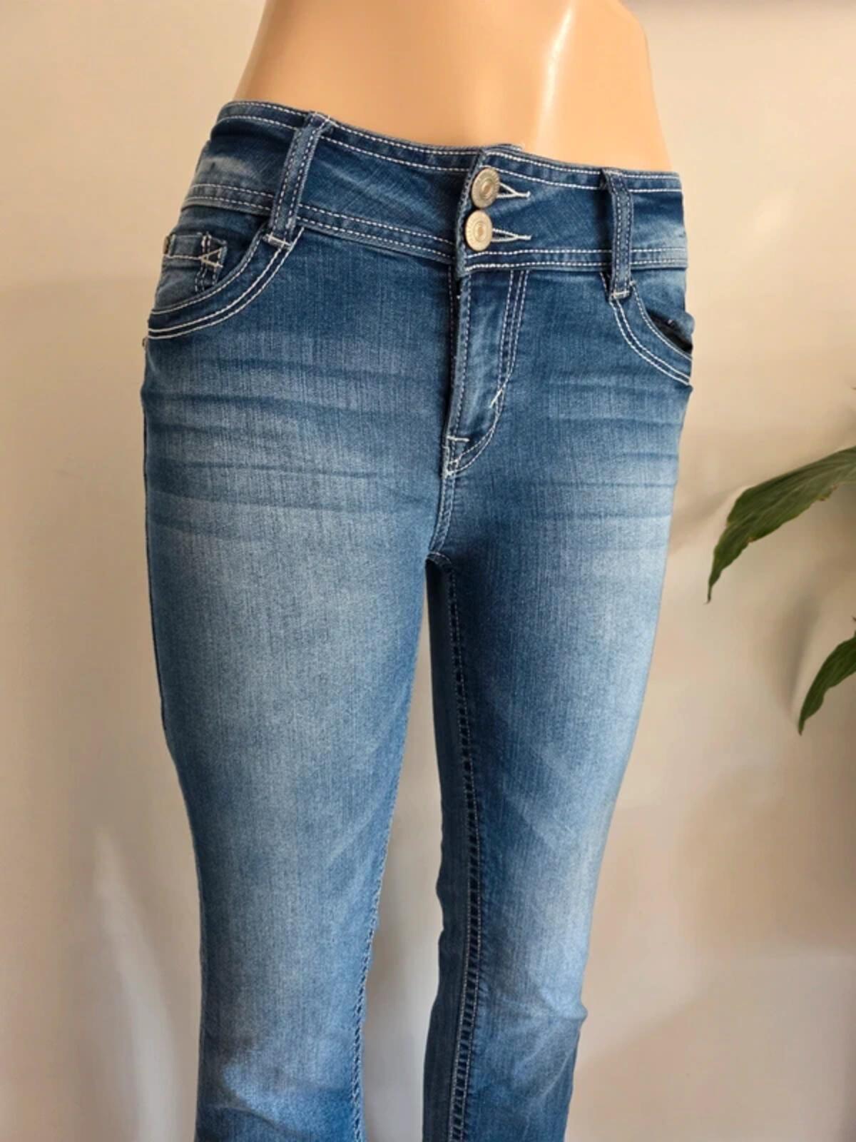 Vintage Y2K Wallflower Mid Rise Bootcut Jeans UK Size 8