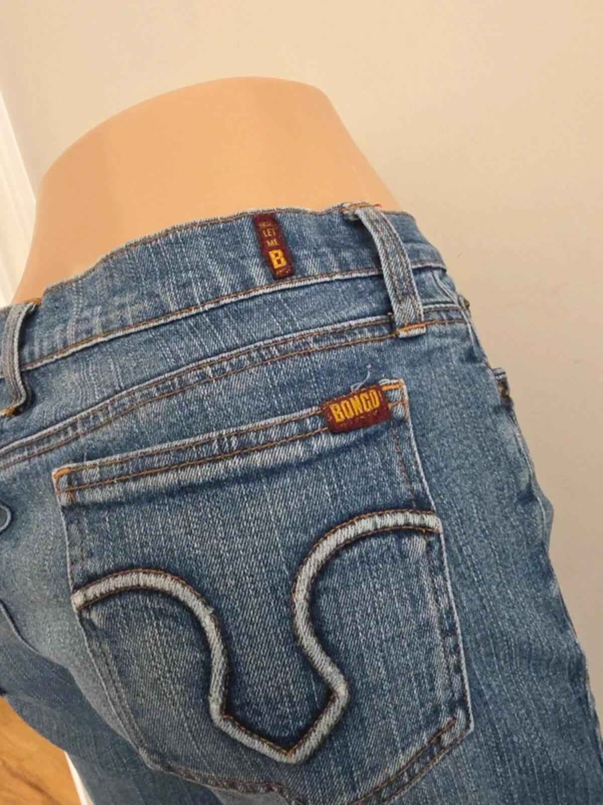 Bongo Low Rise Bootcut Vintage Y2K Jeans UK Size 10
