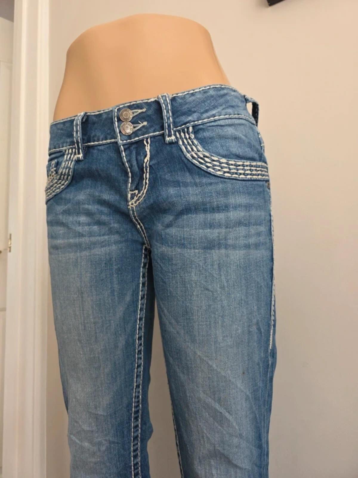 Vigoss Low Rise Bootcut Vintage Y2K Jeans UK Size 10