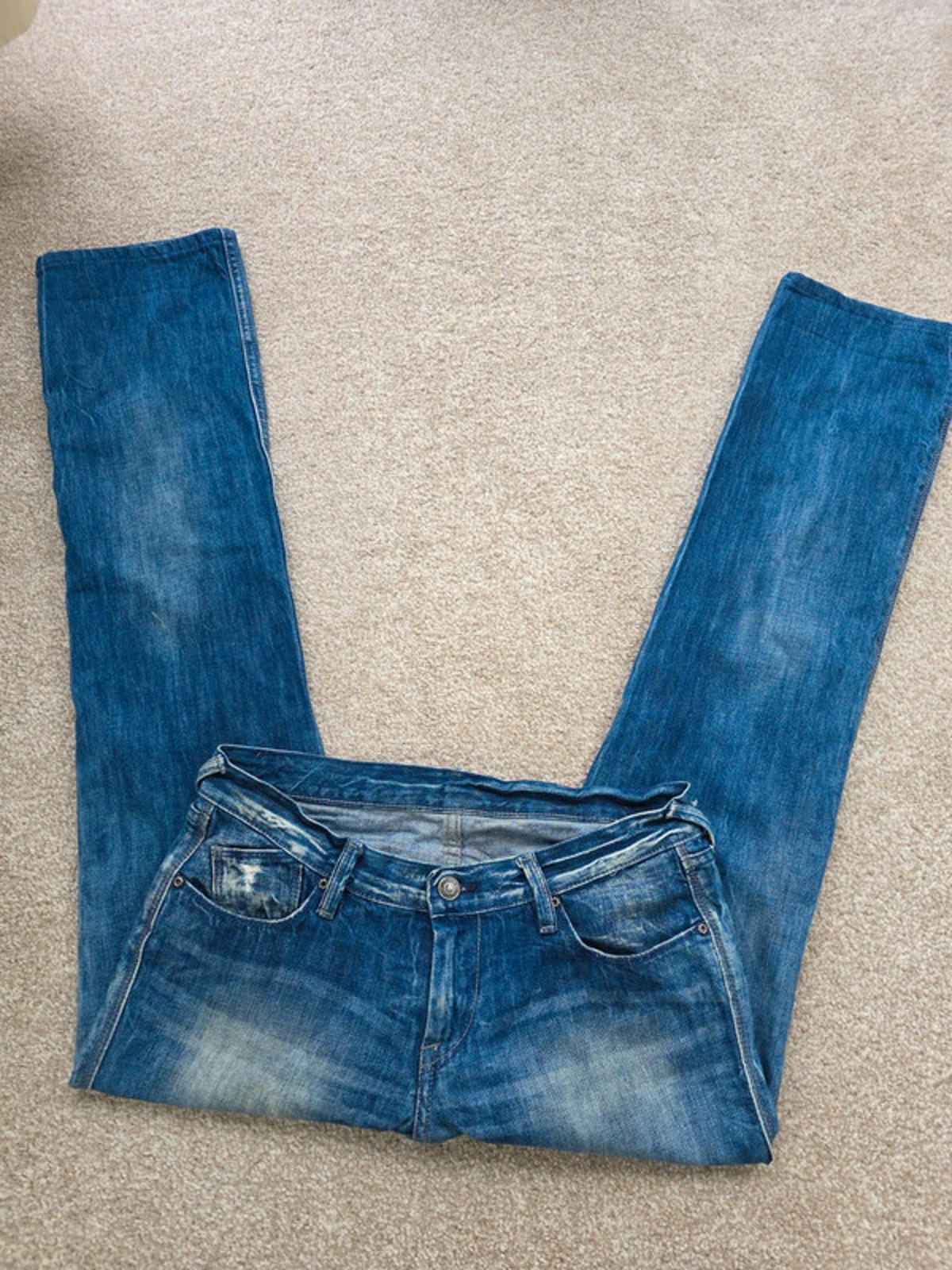 Vintage Y2K LTC Low Rise Straight Jeans UK Size 10