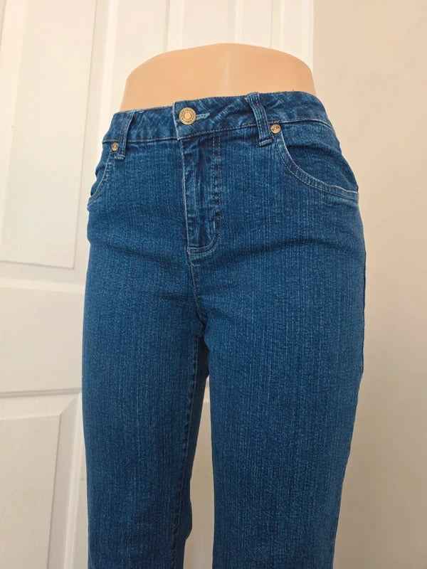 Kim Rogers Mid Rise Bootcut Vintage Y2K Jeans UK Size 8
