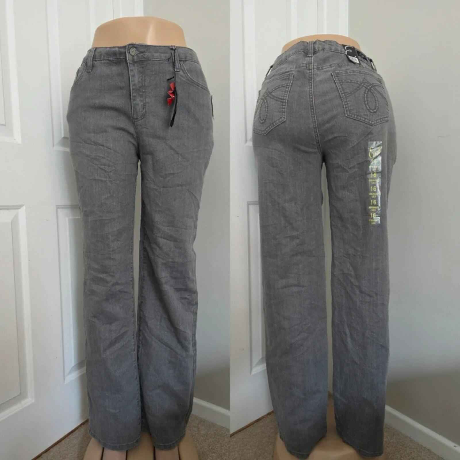 Earl Jean Mid Rise Relaxed Straight Vintage Y2K Jeans UK Size 14