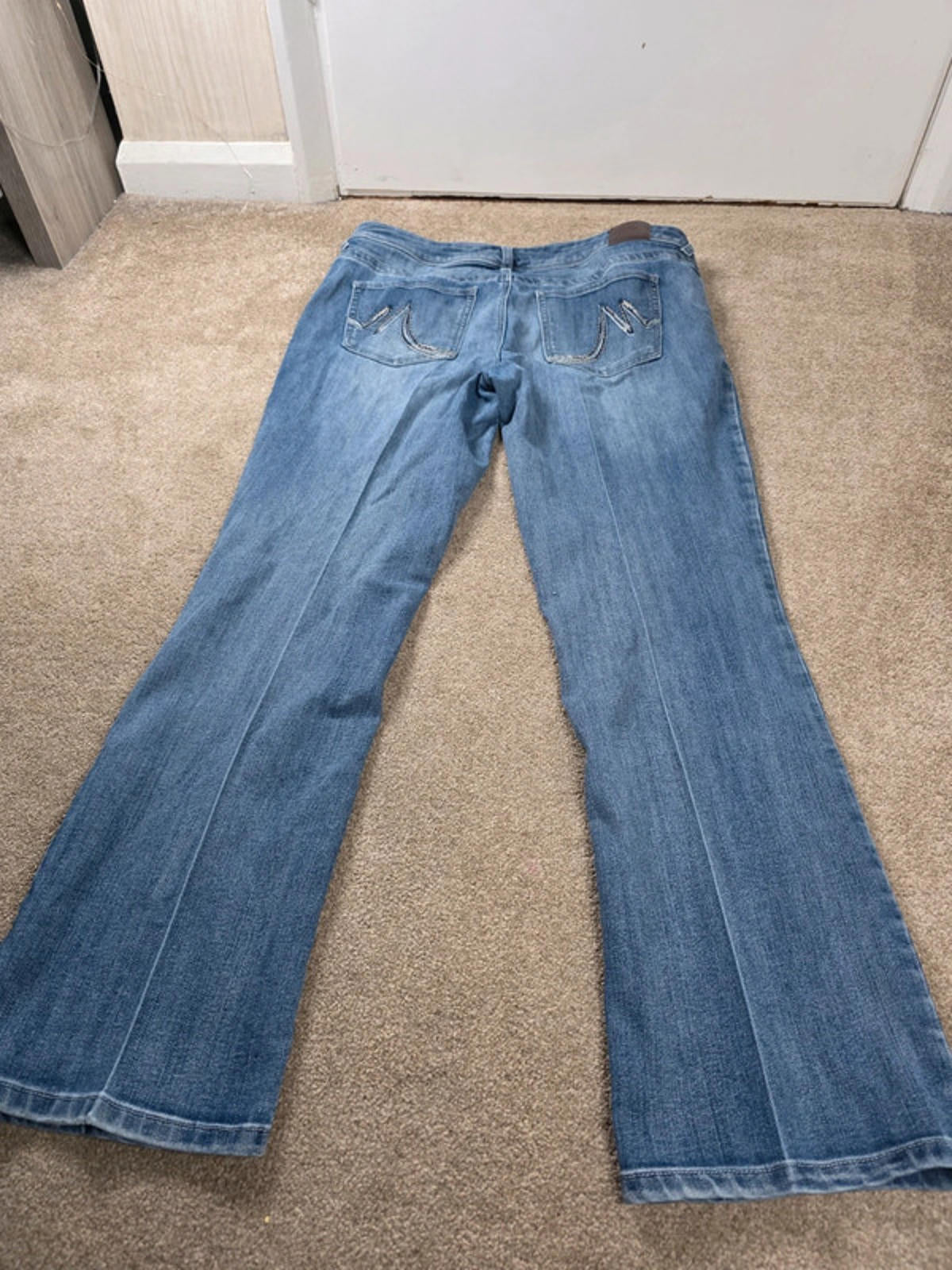 Y2K Maurices Mid Rise Bootcut Jeans UK Size 16 Short