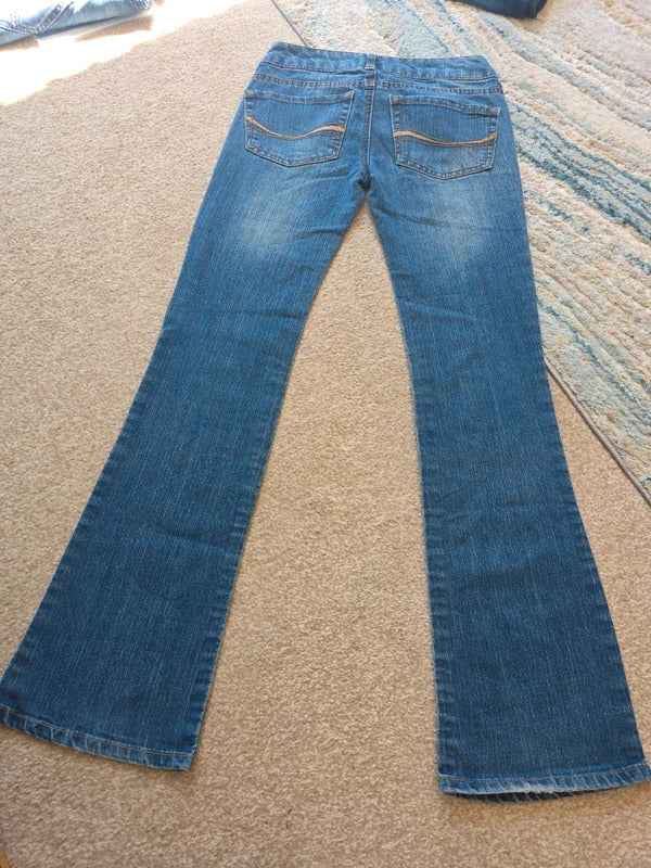 Authentic American Heritage Ultra Low Rise Bootcut Vintage Y2K Jeans UK Size 4