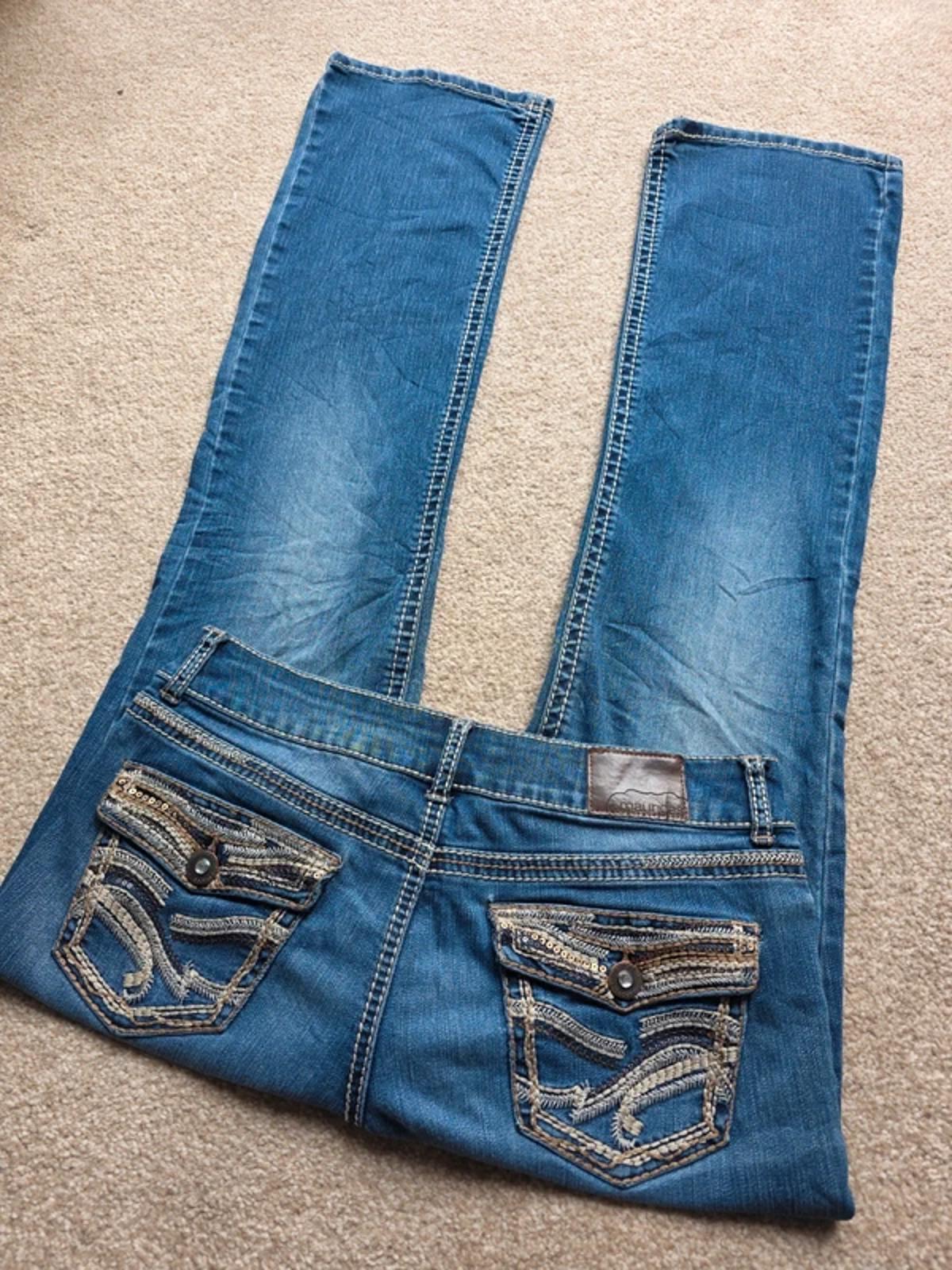 Vintage Y2K Maurices Mid Rise Bootcut Jeans UK Size 12