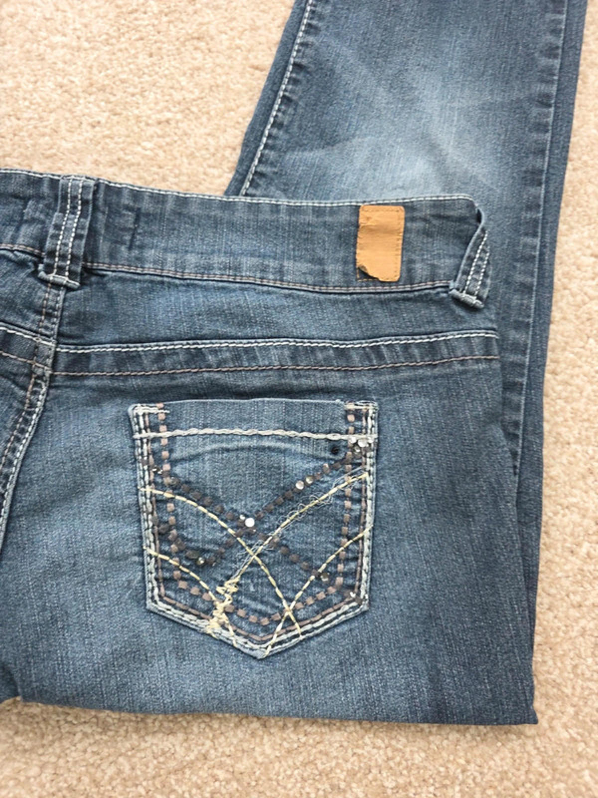 Vintage Y2K Maurices Low Rise Skinny Jeggings UK Size 16