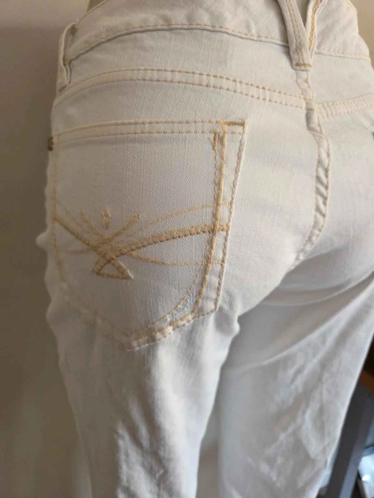 Vintage Y2K Supplies Mid Rise Straight Leg Jeans UK Size 14 Petite