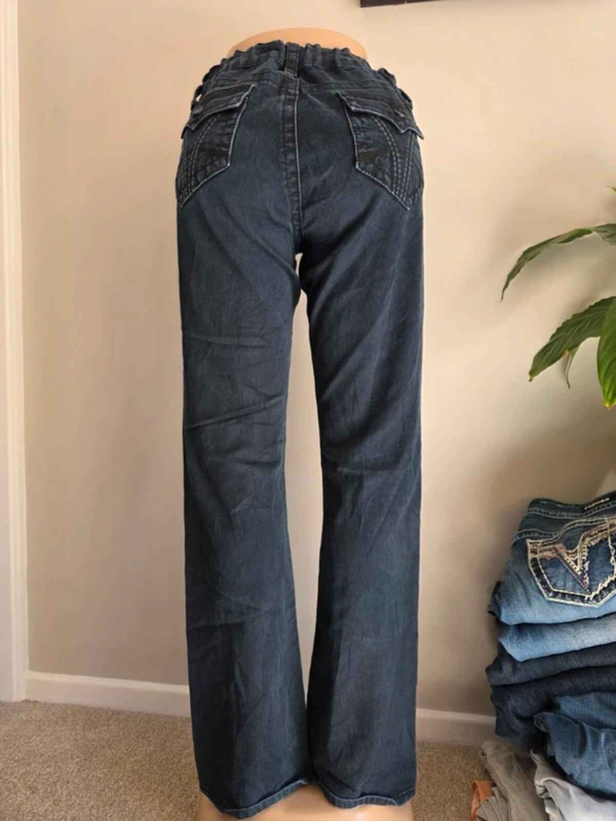 Vintage Y2K Kut From The Kloth Mid Rise Bootcut Jeans UK Size 8/10