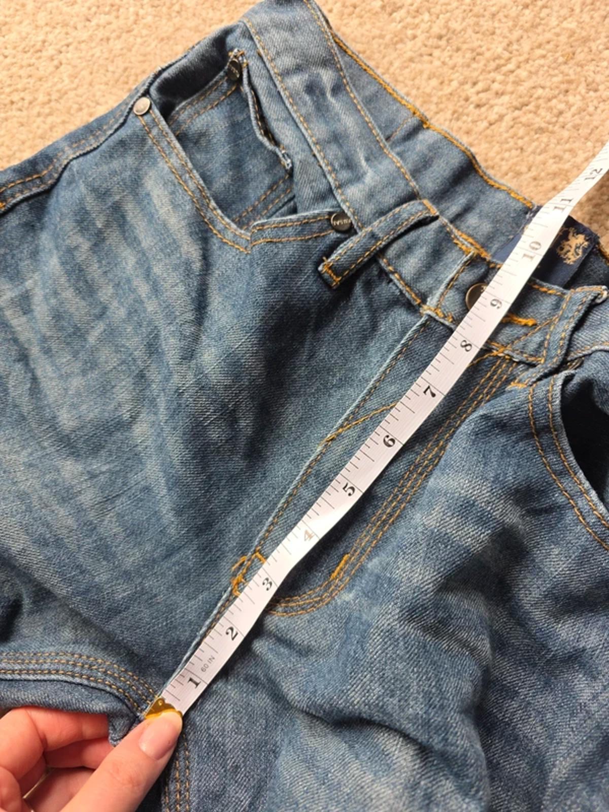 Vintage Y2K Fusai Mid Rise Slim Straight Jeans UK Size 10 Petite