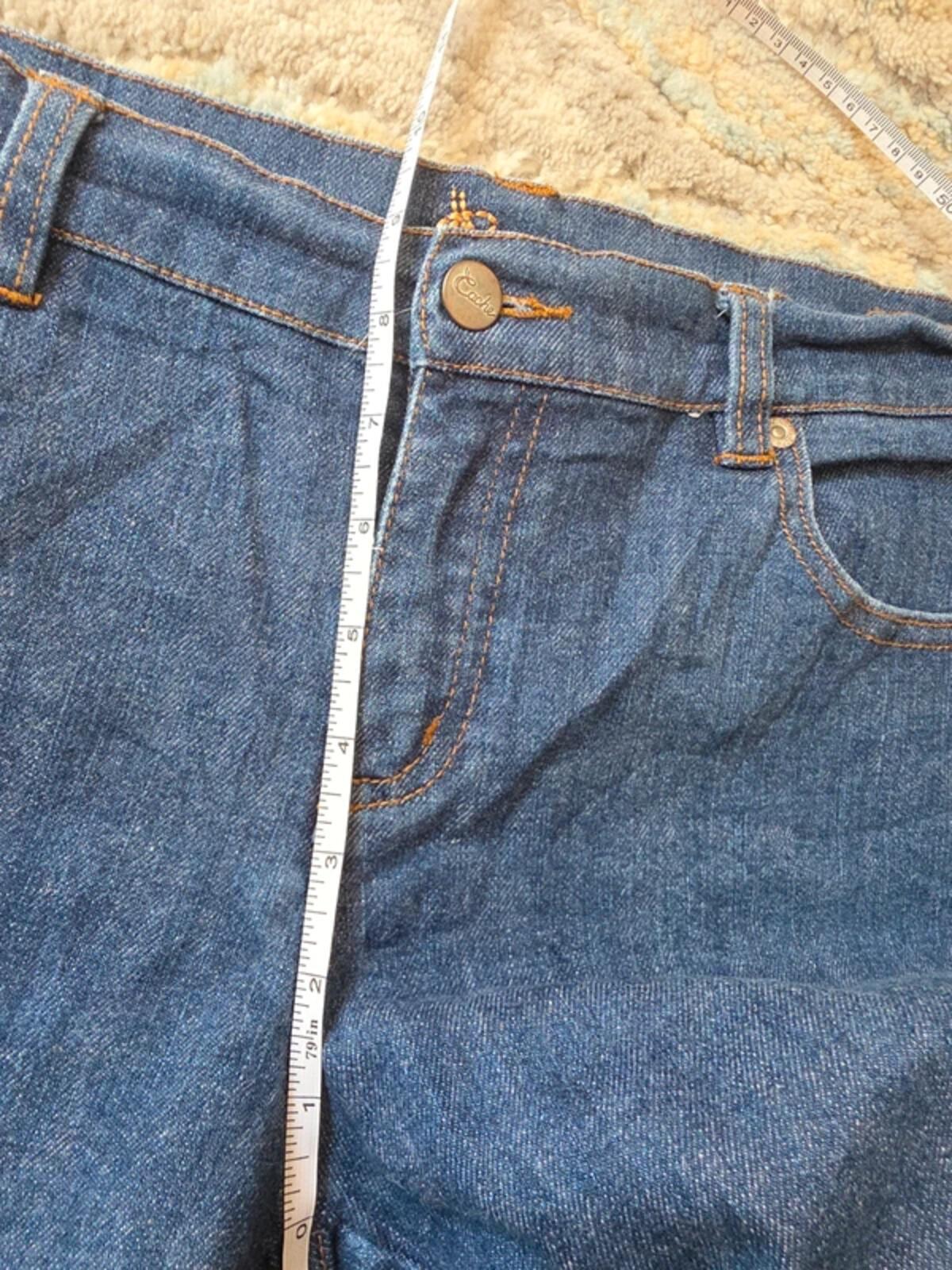 Cache Vintage Y2K Flared Jeans UK Size 12 Petite