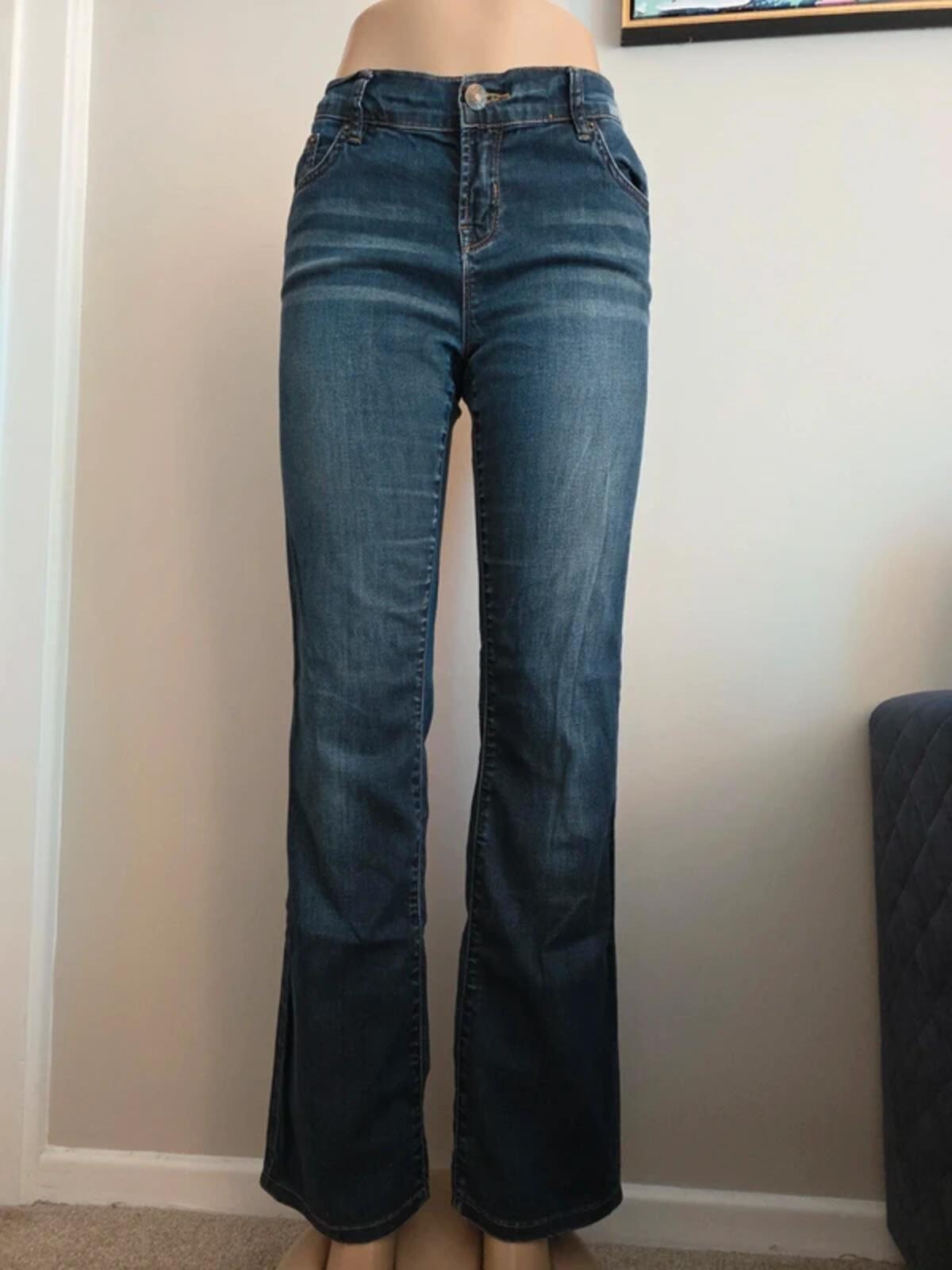 Buffalo David Bitton Low Rise Bootcut Vintage Y2K Jeans UK Size 8
