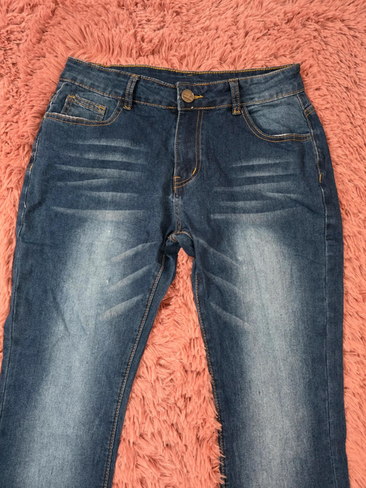 Vintage Y2K Flared Mid Rise Jeans UK size 12