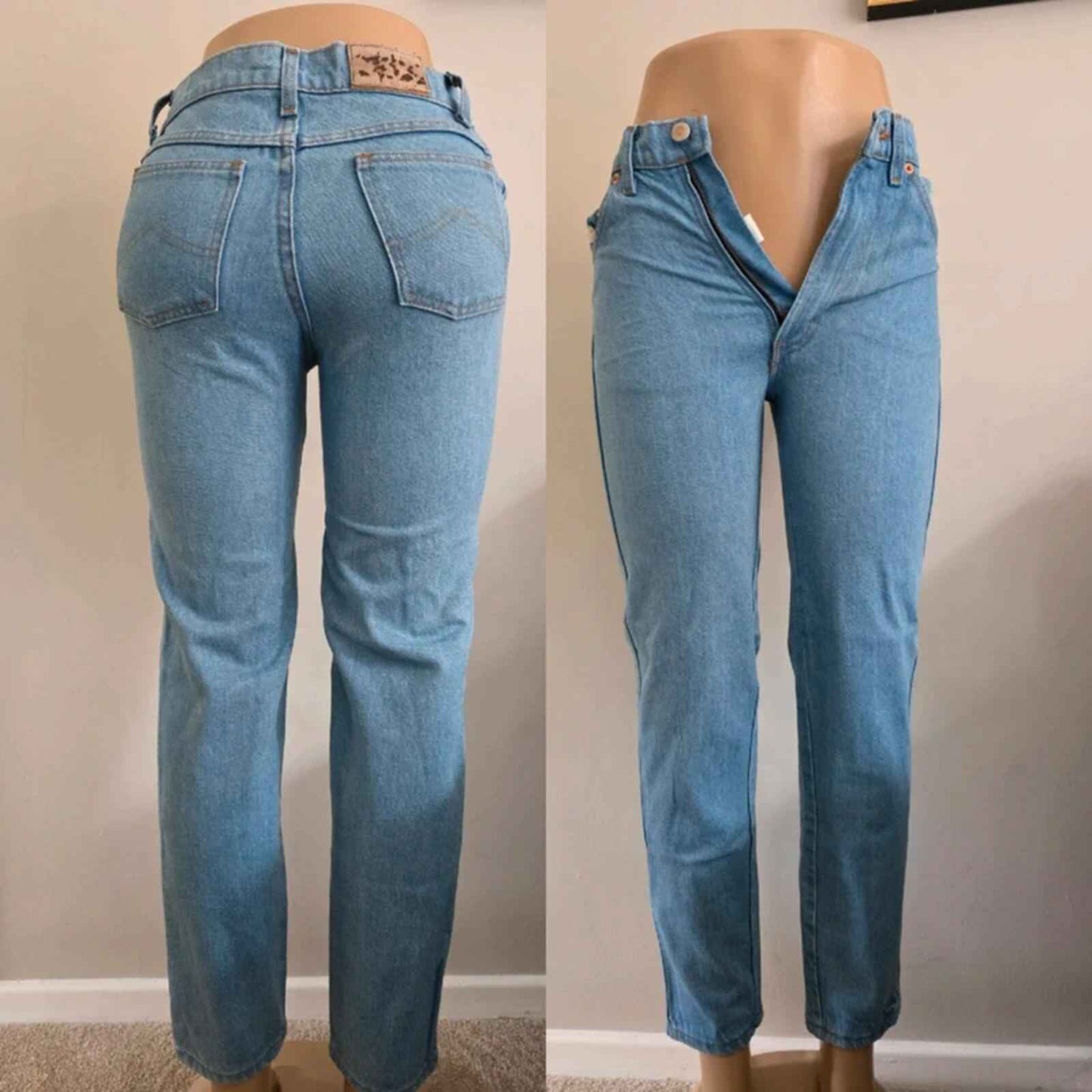 Bugle Boy High Rise Mum Vintage Y2K Jeans UK Size 6