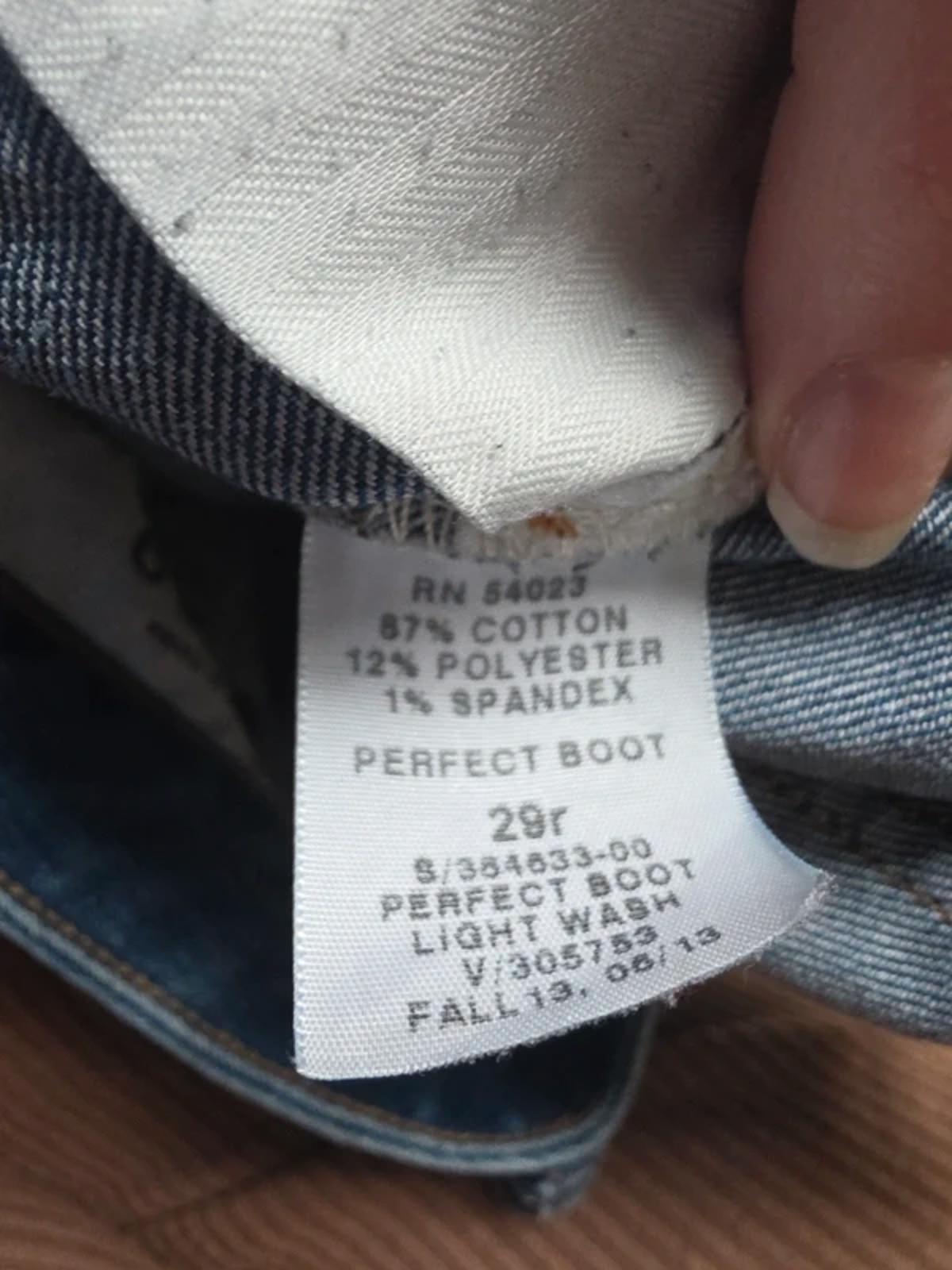 Vintage Y2K Gap 1969 Mid Rise Bootcut Jeans UK Size 12 Tall