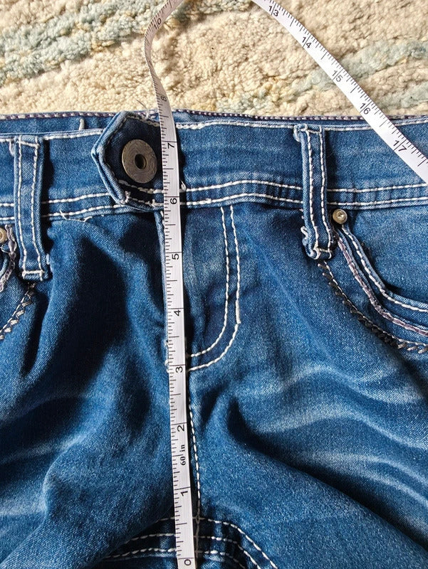 Ariya Low Rise Bootcut Vintage Y2K Jeans UK Size 6/8