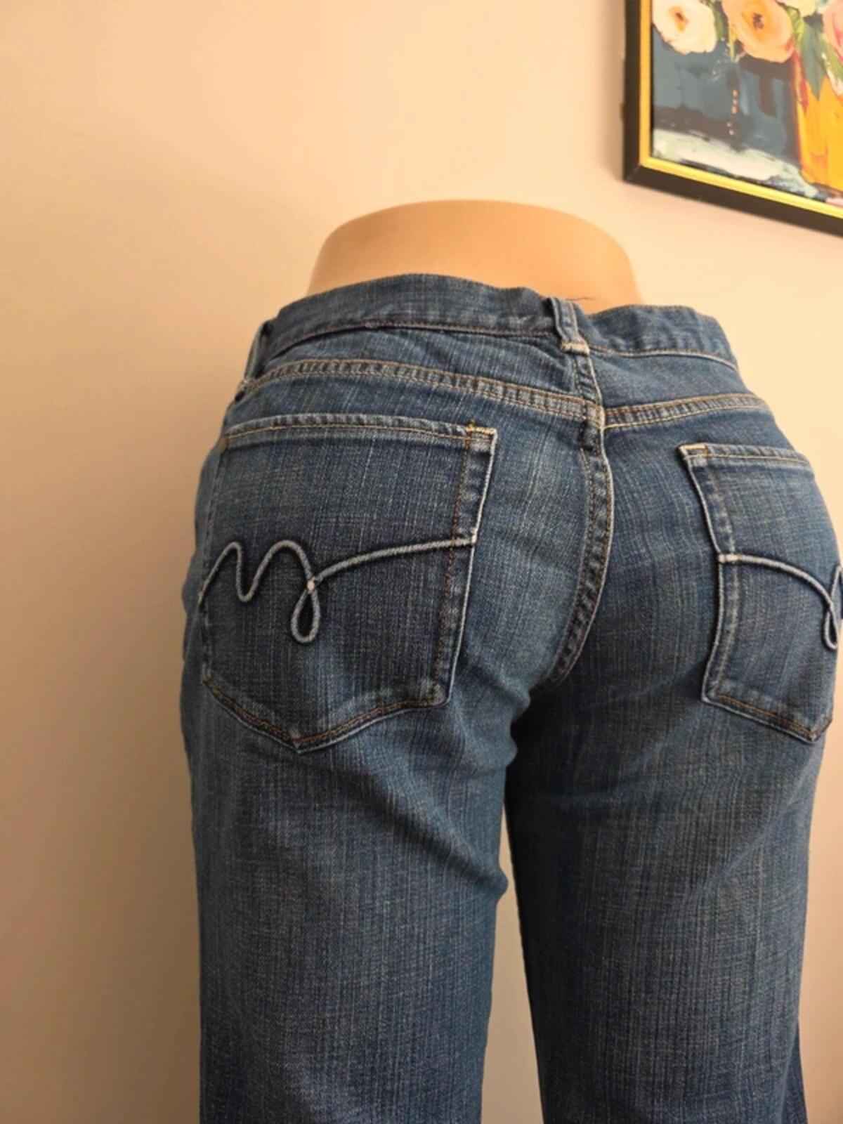Mossimo Low Rise Loose Bootcut Vintage Y2K Jeans UK Size 10/12