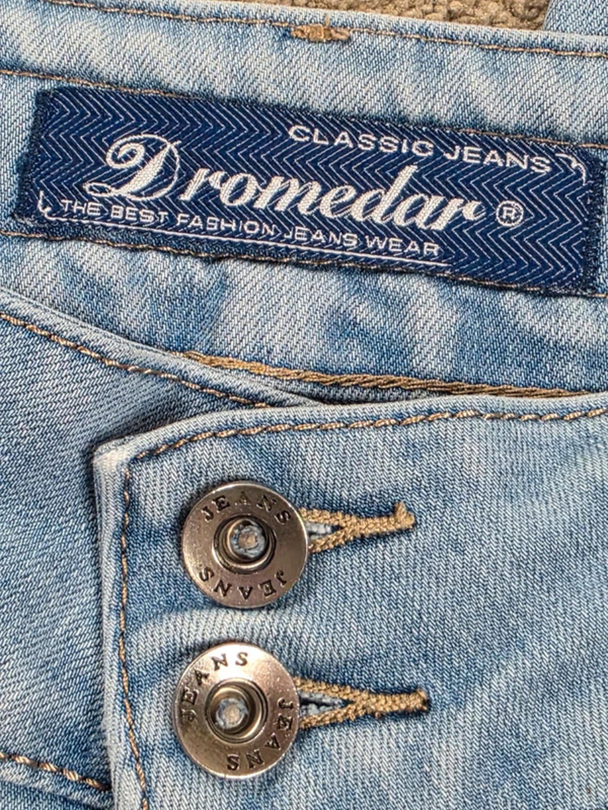 Vintage Y2K Dromedar Low Rise Straight Jeans UK Size 14
