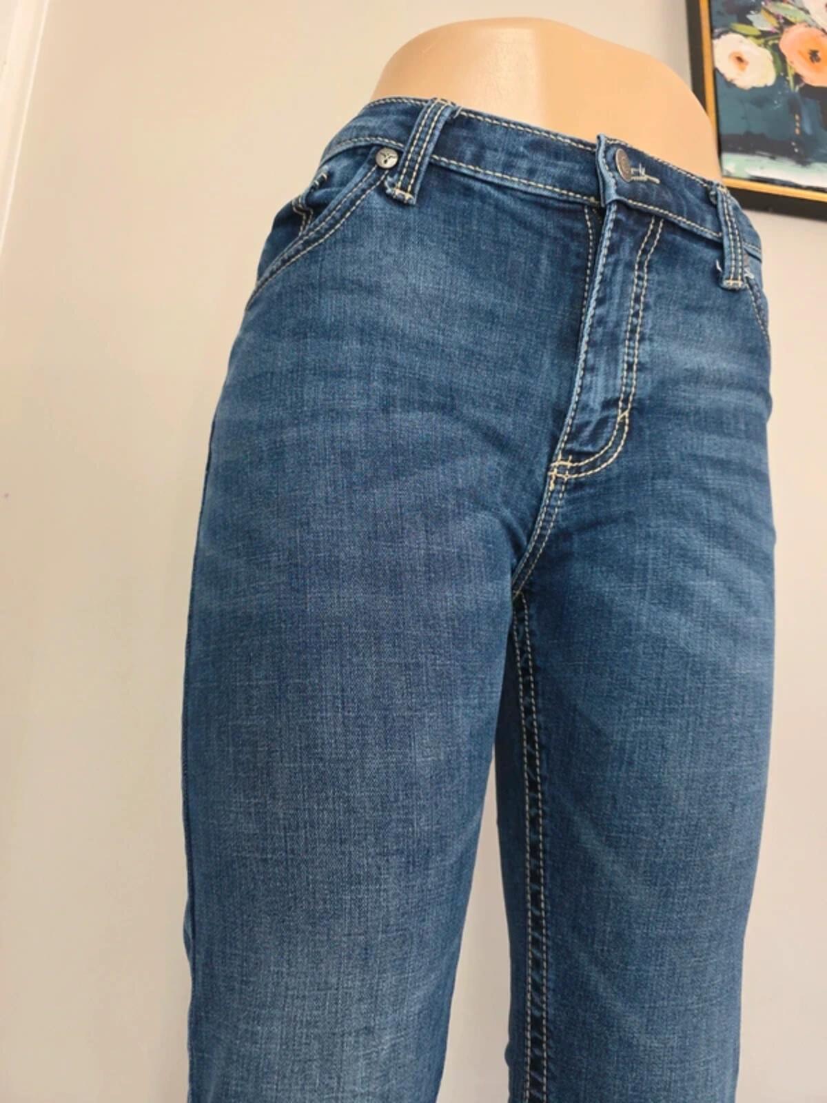 Wrangler Mid Rise Bootcut Vintage Y2K Jeans UK Size 8 Petite